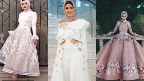 فساتين سواريه صك محجبات 2022