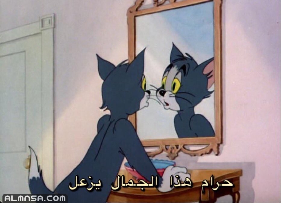 خلفيات توم وجيري مكتوب عليها